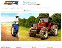 Tablet Screenshot of agrocarrepuestos.com.ar